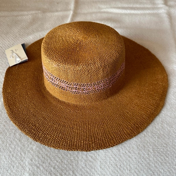 UNIVERSAL THREADS STRAW BOAT HAT ONE SIZE BRAND NEW - Picture 3 of 7